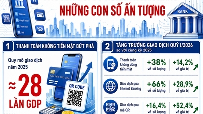 [Infographic] Chuyển đổi số ngành Ngân hàng: Những con số ấn tượng