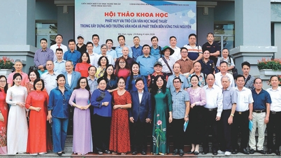 Literatura a umění s posláním budovat kulturní prostředí a udržitelný rozvoj v Thai Nguyen(*)