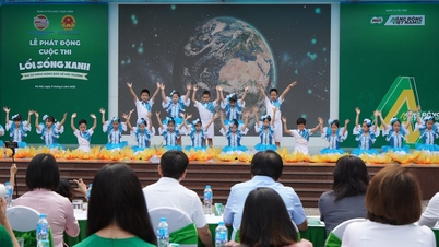 Học sinh tiểu học thi làm video clip lan tỏa lối sống xanh và năng động