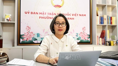 Front Tanah Air Vietnam akan selamanya tetap menjadi jembatan yang kuat antara Partai, pemerintah, dan rakyat.