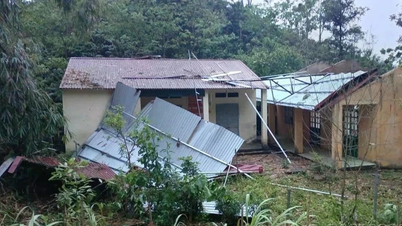 Lao Cai warnt vor Gewittern, Tornados, Blitzen und lokal auftretenden Starkregenfällen in einem weiten Gebiet.