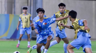 U17 Việt Nam trở lại tập luyện, quyết tâm thắng UAE và giành vé World Cup