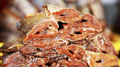 メコンデルタにある有名な「魚醤王国」の内部。
