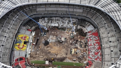 Imagens alarmantes do estádio que sediará a Copa do Mundo de 2026.