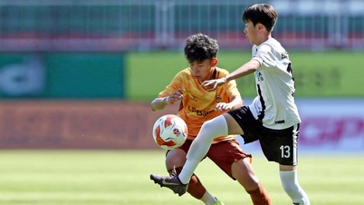 Beim internationalen U14-Fußballfestival in Gia Lai waren die ausländischen Mannschaften chancenlos.