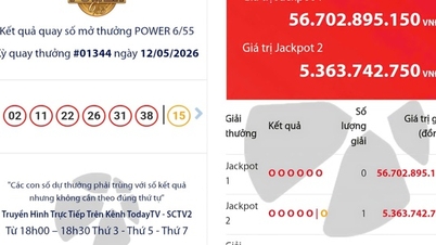 La loterie Vietlott possède un billet Power 6/55 qui a remporté le prix Jackpot 2.