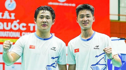 İki Vietnamlı oyuncu, prestijli bir badminton turnuvasında ev sahibi Tayland'ı mağlup etti.