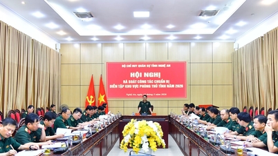 Bộ Chỉ huy Quân sự tỉnh rà soát công tác chuẩn bị diễn tập khu vực phòng thủ tỉnh năm 2026