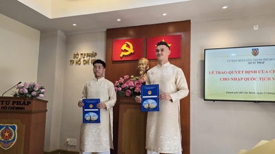 Le Giang Patrik i Ngo Dang Khoa oficjalnie zostali obywatelami Wietnamu: Przepełnieni wdzięcznością.