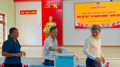Xã Trà Liên phát động ủng hộ Quỹ vì người nghèo năm 2026