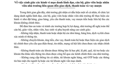 학교들은 학생과 학부모를 대상으로 하는 사기 행위에 대해 끊임없이 경고하고 있습니다.