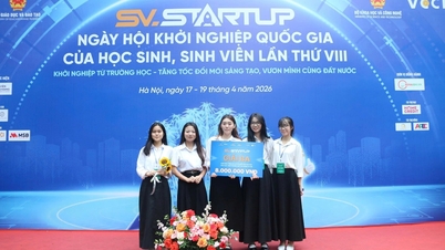 Pour la première fois, l'Université d'éducation de Hanoï compte deux projets sélectionnés pour la finale nationale du concours « Étudiants avec des idées de start-up - sv_Startup VIII ».