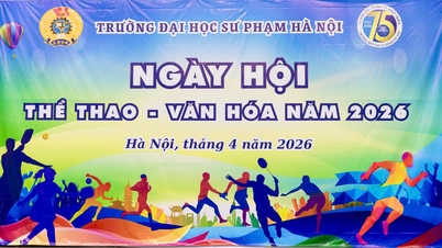 Un festival dynamique des sports et de la culture pour célébrer le mois des travailleurs 2026 et commémorer le 75e anniversaire de l'Université pédagogique de Hanoï (11 octobre 1951 - 11 octobre 2026).