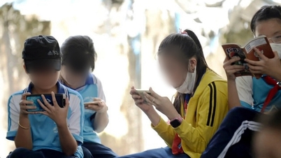 Sebanyak 87% anak berusia 12-17 tahun di Kota Ho Chi Minh mengakses internet rata-rata selama 5-7 jam per hari.