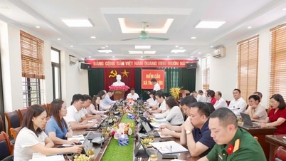 Tim Pemantauan Komite Partai Kota Hanoi bekerja sama dengan komune Thien Loc dalam pelaksanaan tugas-tugas utama setelah penggabungan.