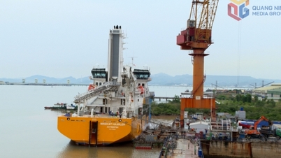 Modernisering av produksjonslinjen ved Ha Long Shipbuilding Company.