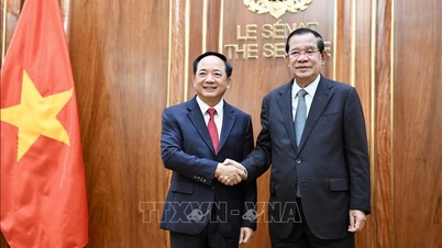 Le chef du Département central de la propagande et de la mobilisation des masses se rend au Cambodge pour un voyage de travail.