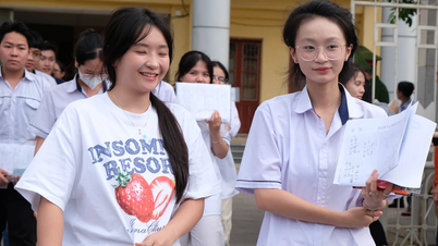 A província de Thanh Hoa registra quase 8.000 candidatos a mais prestando o exame de admissão para o 10º ano.