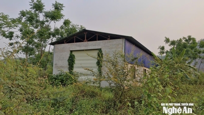 Após 18 anos de planejamento, a Zona Industrial de Pequeno Porte de Quy Chau continua sendo um terreno baldio.