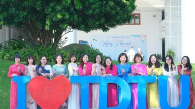 An der Ton Duc Thang Universität fanden herzliche und bedeutungsvolle Veranstaltungen zur Feier des vietnamesischen Frauentags statt.