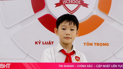 Žák 4. třídy na iSchool Ha Tinh zvládl IELTS 7.5 na první pokus.