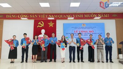 A Hong Gai Ward Szakszervezet 6 új, közösségi szintű szakszervezetet indít.
