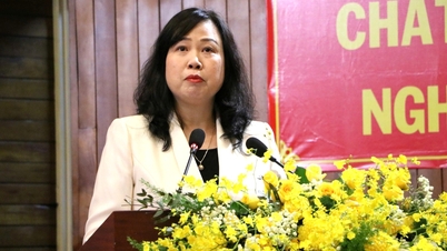 Ministra Dao Hong Lan: Empenhada em iniciar a construção da segunda unidade do Hospital Cho Ray até o final deste ano.