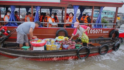 Membina imej pelancongan yang bertamadun dan mesra di pasar terapung Cai Rang.