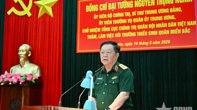Trường Thiếu sinh quân miền Bắc phải trở thành mô hình mẫu mực, xây dựng nguồn nhân lực chất lượng cao cho Quân đội