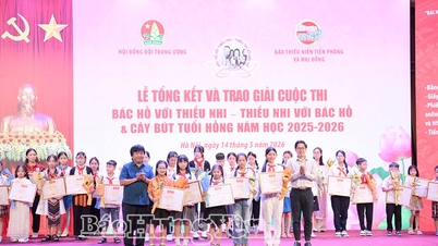 សិស្សពីរនាក់មកពីខេត្តហឹងអៀនបានឈ្នះរង្វាន់លេខពីរក្នុងការប្រកួត "ពូហូជាមួយកុមារ - កុមារជាមួយពូហូ" សម្រាប់ឆ្នាំសិក្សា ២០២៥-២០២៦។