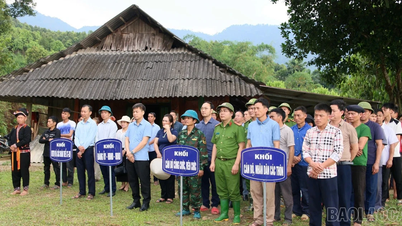 퐁두투엉(Phong Du Thuong) 면은 2.6km 길이의 마을 간 도로 건설을 시작했습니다.