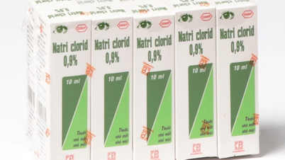 Rappel national d'un lot de collyre à base de chlorure de sodium à 0,9 %.