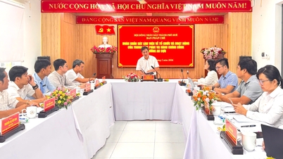 Estudio de las operaciones del Centro de Servicios Administrativos Públicos del distrito de An Cựu