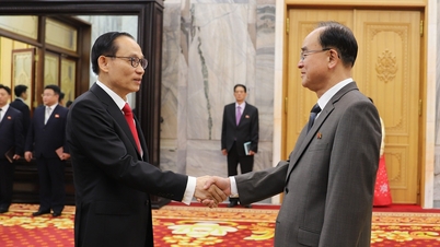 Het overbrengen van de boodschap van secretaris-generaal en president To Lam aan de voorzitter van Noord-Korea.