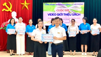 Podpora čtenářské kultury na lékařské fakultě Hai Phong.