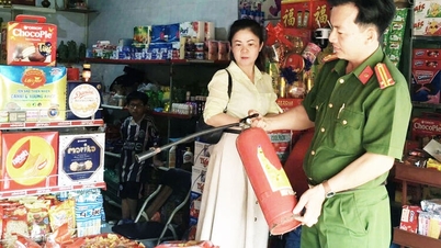 Hòa Điền tổng kết công tác phòng cháy, chữa cháy và cứu nạn, cứu hộ