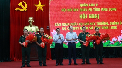 Mutation et nomination du commandant du commandement militaire des provinces de Dong Thap et Vinh Long.