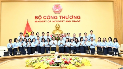 El ministro de Industria y Comercio, Le Manh Hung, trabaja en el Departamento de Planificación, Finanzas y Gestión Empresarial.