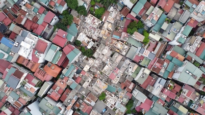 Fremdrift med rydding av land for Ringvei 2.5-prosjektet i Thanh Xuan-distriktet i Hanoi by.
