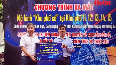 Ho Chi Minh-stad lanceert het 'Digitale Buurt'-model in de wijk Binh Hung Hoa.