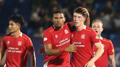 Ho Chi Minh City Police FC loses points, SHB Da Nang revives hopes of avoiding relegation.