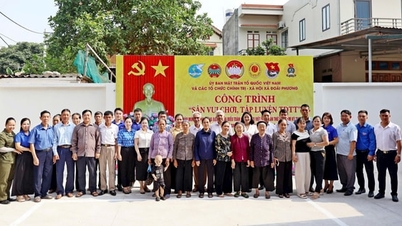Komuna Doai Phuong: Zahájení projektu k oslavě 11. sjezdu Vietnamské vlastenecké fronty.