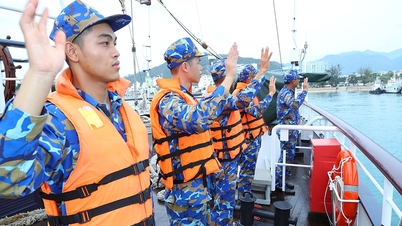 เรือใบหมายเลข 286 - เลอ กวี ดอน ออกเดินทางเพื่อเยี่ยมชมประเทศไทยและกัมพูชา
