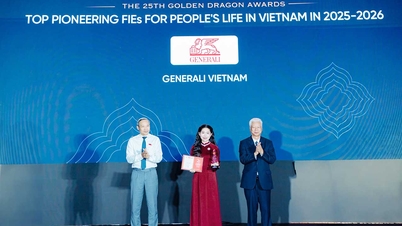 Generali Vietnam menerima Anugerah Naga Emas 2026.