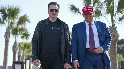 En grupp miljardärer följde med USA:s president Donald Trump på hans besök i Kina.