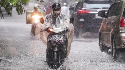 Previsão do tempo para 17 de maio: Pancadas de chuva e trovoadas no norte do Vietnã.
