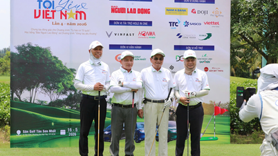 Giải Golf "Tôi yêu Việt Nam" lần 4 - năm 2026: Chung sức lan tỏa các hoạt động thiện nguyện