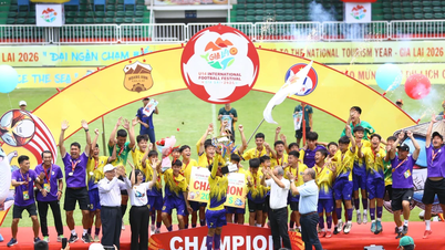 Gia Lai U14 Nemzetközi Futballfesztivál 2026: A győzelemhez vezető út a Hanoi U14 számára.