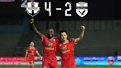 Hai Phong FC pushes Becamex Ho Chi Minh City into a relegation battle.