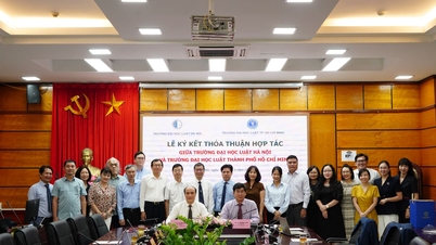 L'université de droit de Hanoï signe un accord de coopération avec l'université de droit de Hô Chi Minh-Ville.